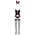 Bunny Suit 4 Pcs Schwarz von Obsessive