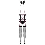 Bunny Suit 4 Pcs Schwarz von Obsessive | Fesselliebe.de