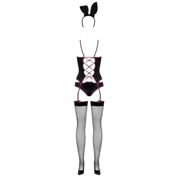 Bunny Suit 4 Pcs schwarz von Obsessive kaufen | Fesselliebe