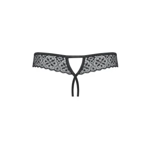 Shibu Offener Schritt Tanga Schwarz von Obsessive