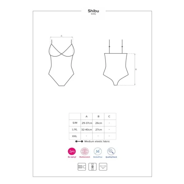 Shibu Body schwarz von Obsessive kaufen | Fesselliebe