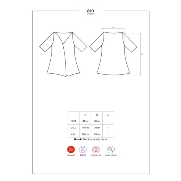 Peignor Size Plus 810-Pei-1 von Obsessive Size Plus | Fesselliebe.de