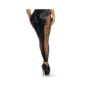 Leggings Schwarz V-9196 von Axami