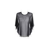 Blouse Schwarz V-9160 von Axami | Fesselliebe.de