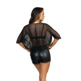 Shorts Schwarz V-9153 von Axami | Fesselliebe.de