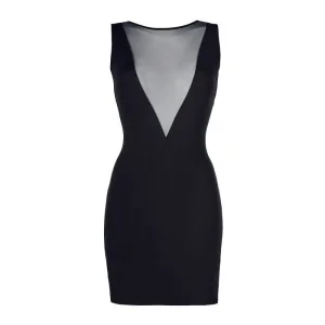 Kleid Schwarz V-9209 von Axami