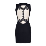 Kleid Schwarz V-9209 von Axami | Fesselliebe.de