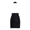 Kleid Schwarz V-9149 von Axami