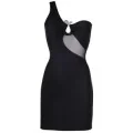 Kleid Schwarz V-9099 von Axami