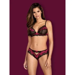 Tulia 2er Set Schwarz von Obsessive