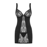 Heartina Chemise & Tanga Schwarz von Obsessive | Fesselliebe.de