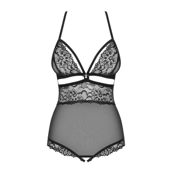 Body offencrotch schwarz 838-Ted-1 von Obsessive kaufen | Fesselliebe