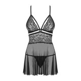Babydoll & Tanga Schwarz 838-Bab-1 von Obsessive | Fesselliebe.de