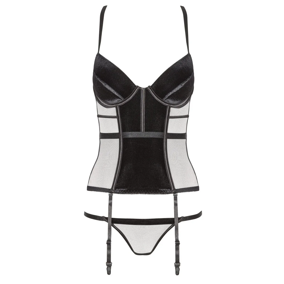 Monica Korsett schwarz von Beauty Night Fashion kaufen | Fesselliebe