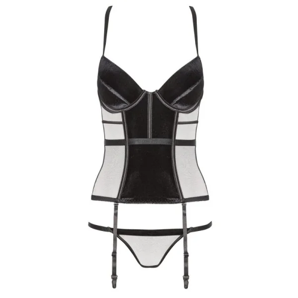 Monica Korsett schwarz von Beauty Night Fashion kaufen | Fesselliebe