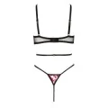 Evangelina Body Schwarz-Rot von Beauty Night Fashion