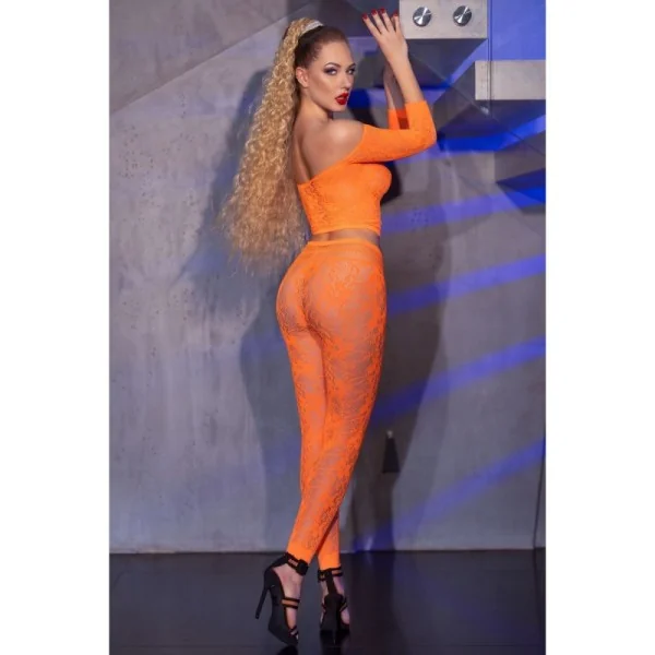 Top + Leggings CR4661 orange von Chilirose kaufen | Fesselliebe