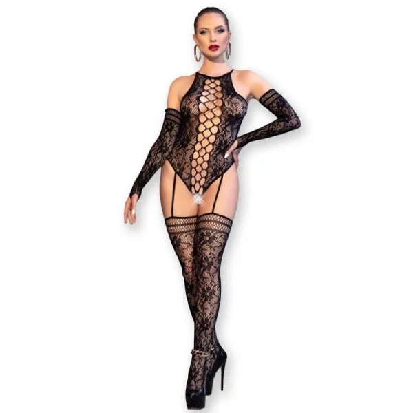 Bodystocking CR4657 schwarz von Chilirose kaufen | Fesselliebe