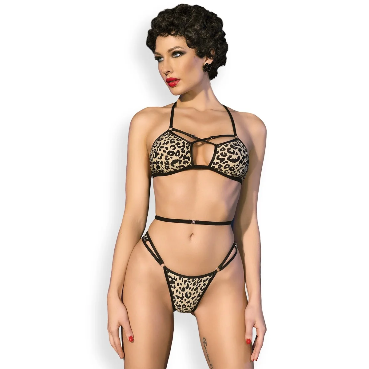 Leopard-Bikini-Set CR4497 von Chilirose kaufen | Fesselliebe