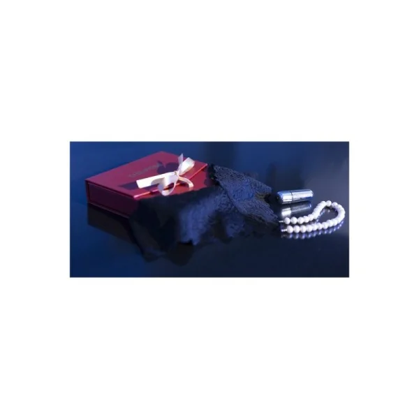 Perlenstring schwarz + Minivibrator CR4395 von Chilirose kaufen | Fesselliebe