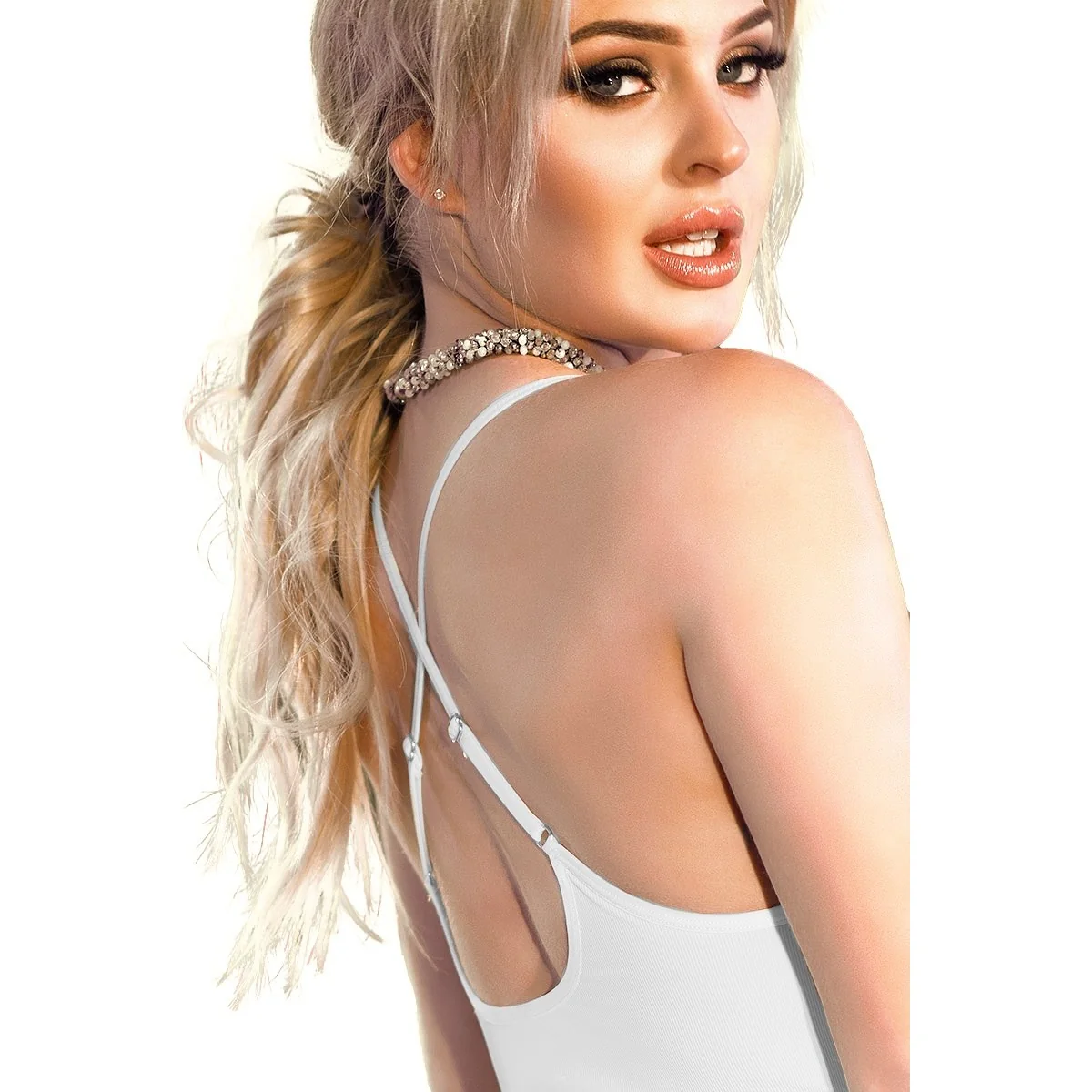 Minikleid CR4380 weiß von Chilirose kaufen | Fesselliebe