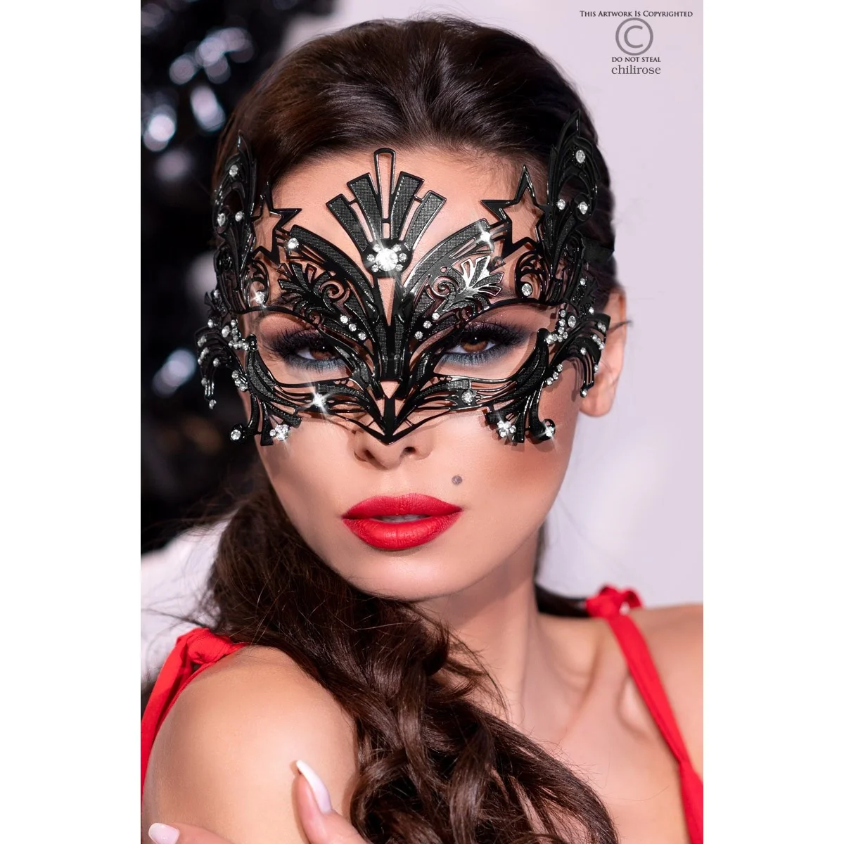Mysterious Chili Mask CR4325 von Chilirose kaufen | Fesselliebe