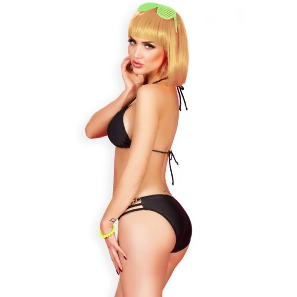 Bikini CR3664 schwarz von Chilirose kaufen | Fesselliebe