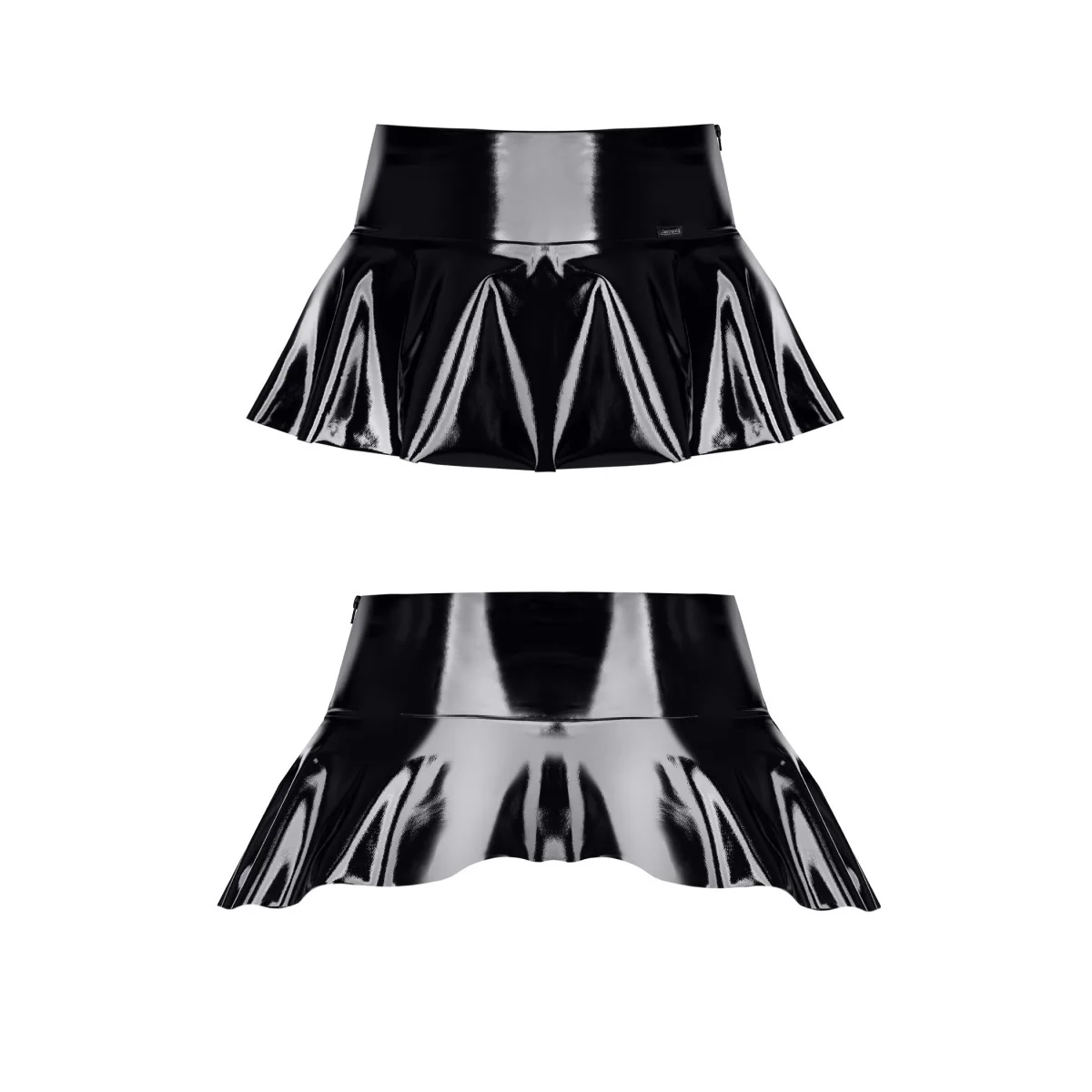 SCHWARZER MINI-ROCK TDJULIANA001 VON DEMONIQ TOTAL DOMINATION COLLECTION