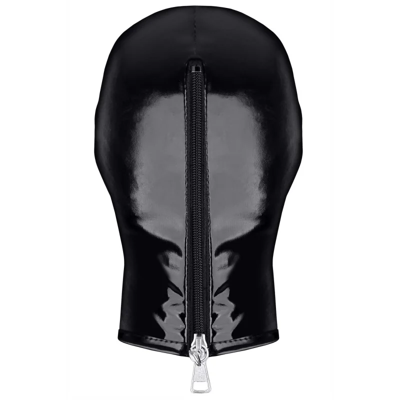 Maske Tdmaskblack002 Schwarz/Rot von Demoniq Total Domination Collection kaufen | Fesselliebe 2