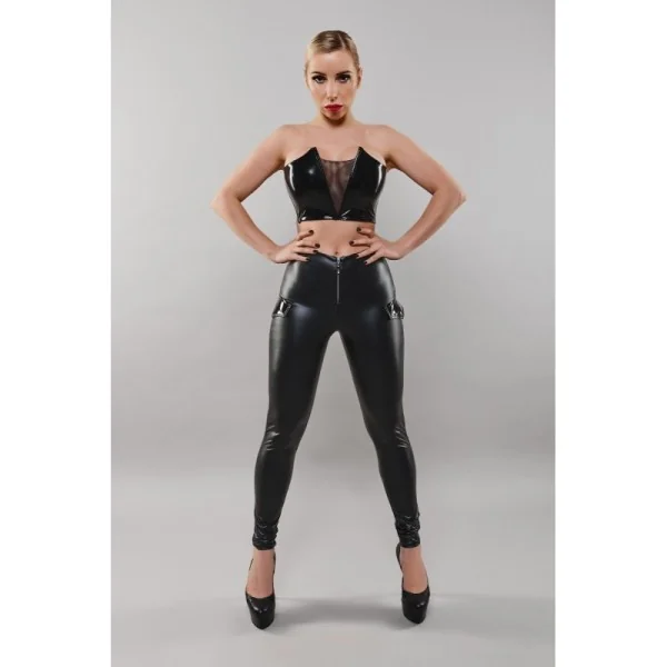 Schwarzes Leggings Tdmeike001 von Demoniq kaufen | Fesselliebe