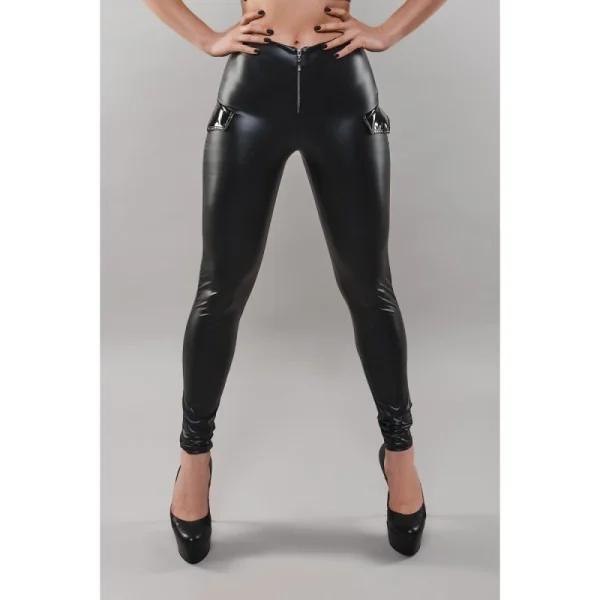 Schwarzes Leggings Tdmeike001 von Demoniq kaufen | Fesselliebe