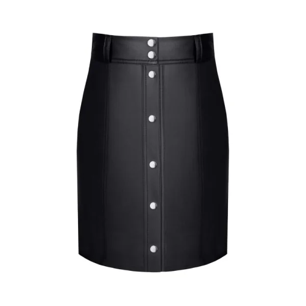 Schwarzer Damen-Rock Tdleonore001 von Demoniq Total Domination Collection kaufen | Fesselliebe