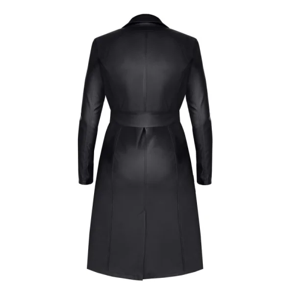 Schwarzer Mantel Tdselina001 von Demoniq Total Domination Collection kaufen | Fesselliebe