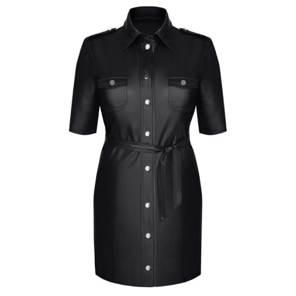 Schwarzer Mantel Tdliese001 von Demoniq kaufen | Fesselliebe