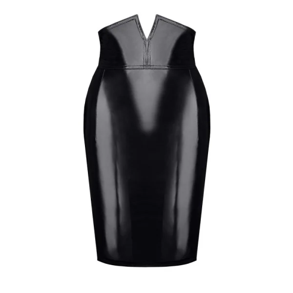 Schwarzer Damen-Rock Tdfinija001 von Demoniq Total Domination Collection kaufen | Fesselliebe