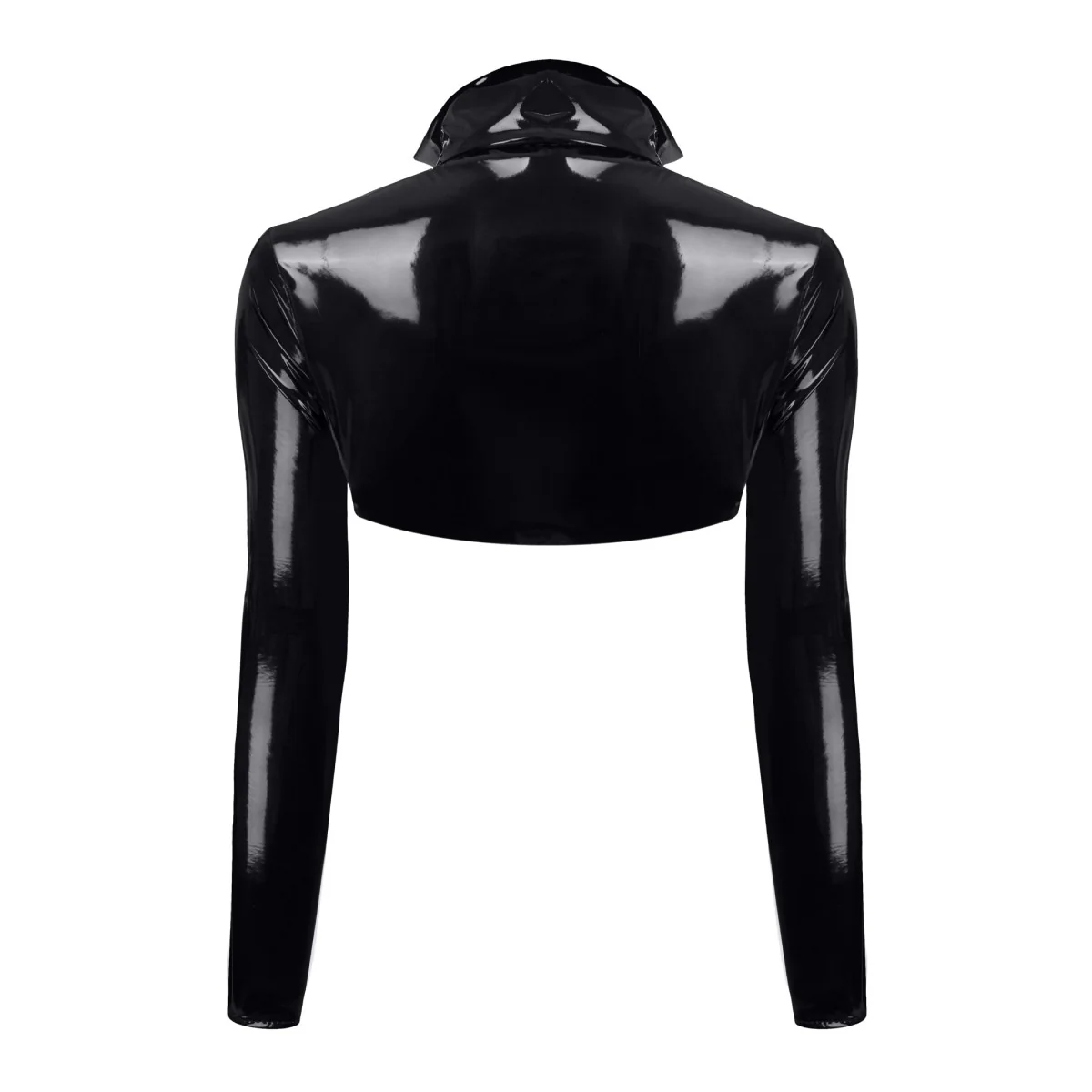 Schwarze Kurze Jacke Tdnele001 von Demoniq Total Domination Collection kaufen | Fesselliebe