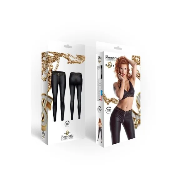 Schwarzer Damen Hose Cbmila001 von Demoniq Cash Baby Collection kaufen | Fesselliebe