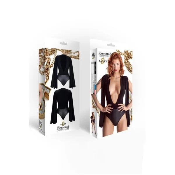 Schwarzer Body Cbalexis001 von Demoniq Cash Baby Collection kaufen | Fesselliebe