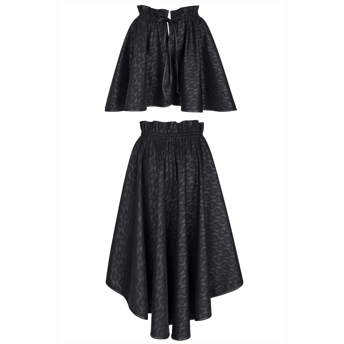 Schwarzer Rock Brbenedetta001 von Demoniq Black Rose 2.0 Collection kaufen | Fesselliebe