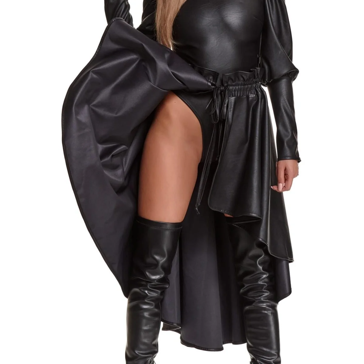 Schwarzer Rock Brbarbara001 von Demoniq Black Rose 2.0 Collection kaufen | Fesselliebe