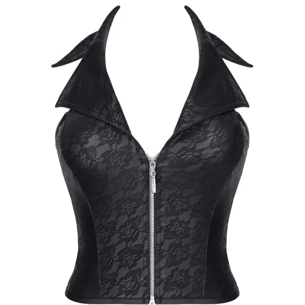 Schwarzes Top Brludmila001 von Demoniq Black Rose 2.0 Collection kaufen | Fesselliebe