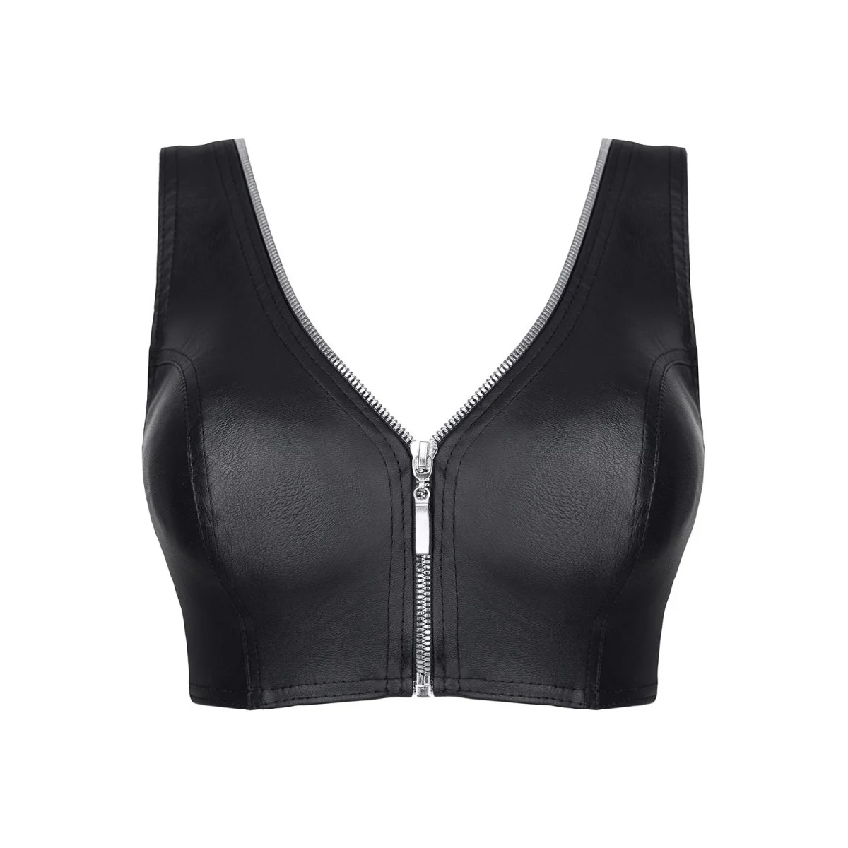 Schwarzes Damen-Top Brelisabetta001 von Demoniq Black Rose 2.0 Collection kaufen | Fesselliebe