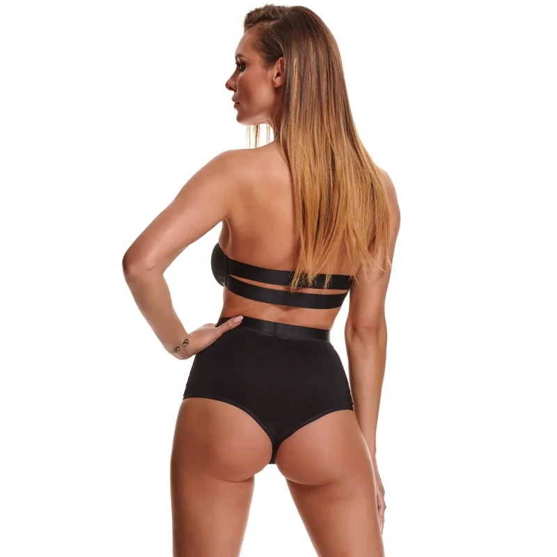 Schwarzes Set Stalessia001 von Demoniq Silver Touch Collection kaufen | Fesselliebe 2