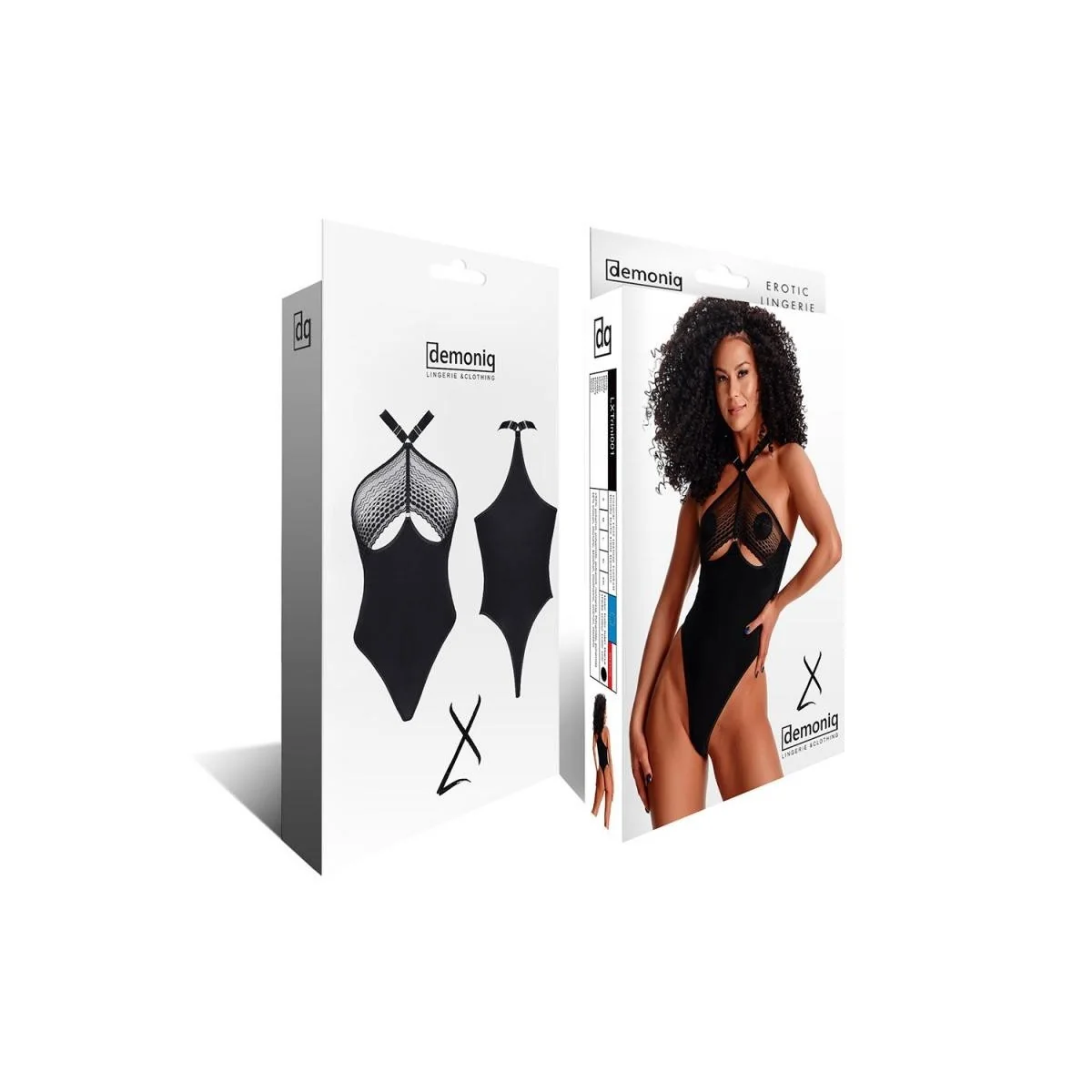 Schwarzer Body Lxtrini001 von Demoniq Ladyx kaufen | Fesselliebe