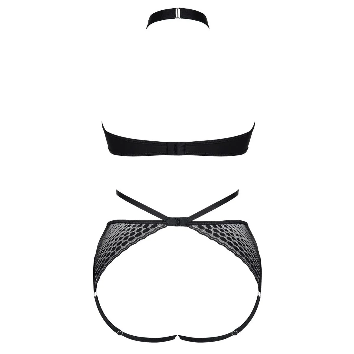 Schwarzer Body Ouvert Lxperla001 von Demoniq Ladyx kaufen | Fesselliebe