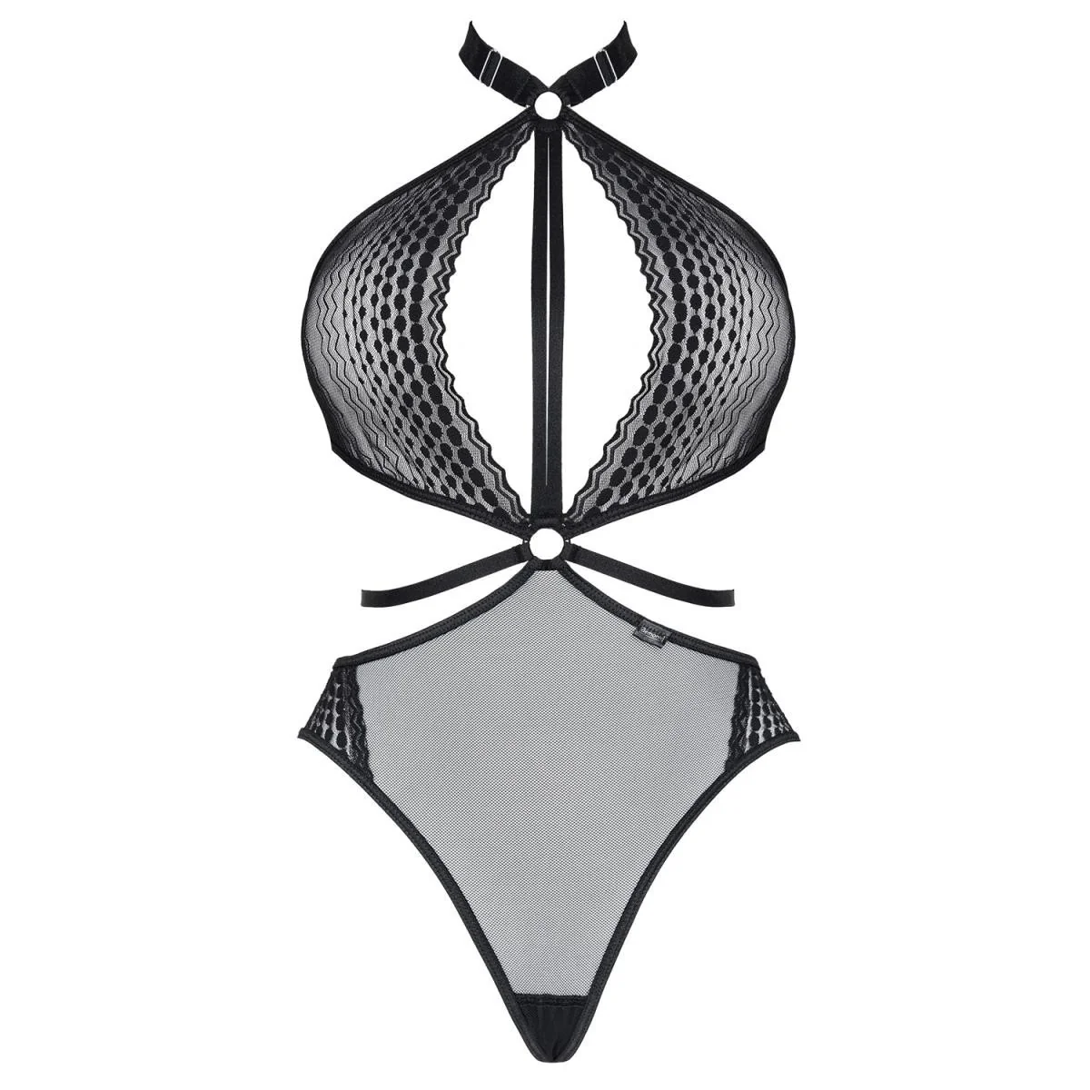 Schwarzer Body Ouvert Lxreyna001 von Demoniq Ladyx kaufen | Fesselliebe