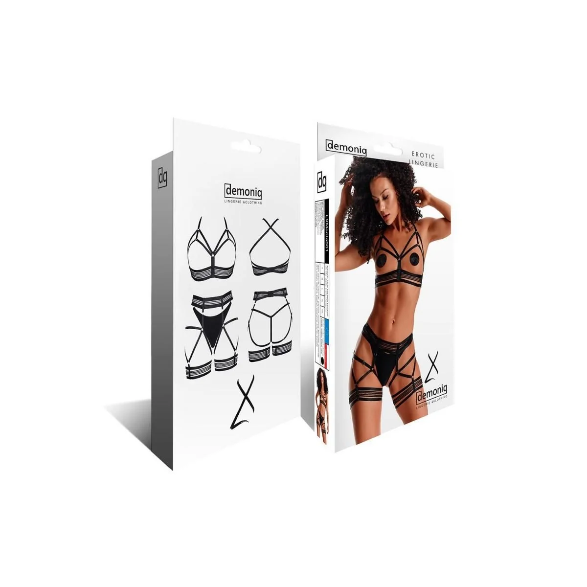 Schwarzes Set Lxmarita001 von Demoniq Ladyx kaufen | Fesselliebe