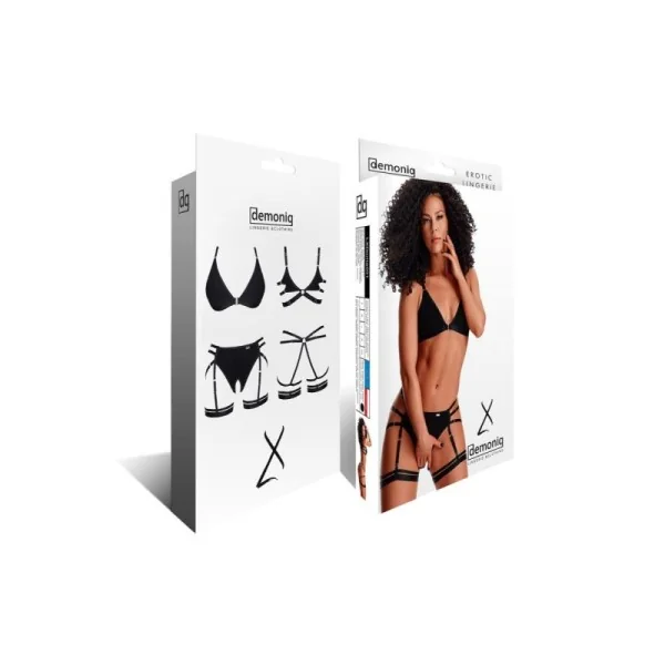 Schwarzes Set Lxdorita001 von Demoniq Ladyx kaufen | Fesselliebe