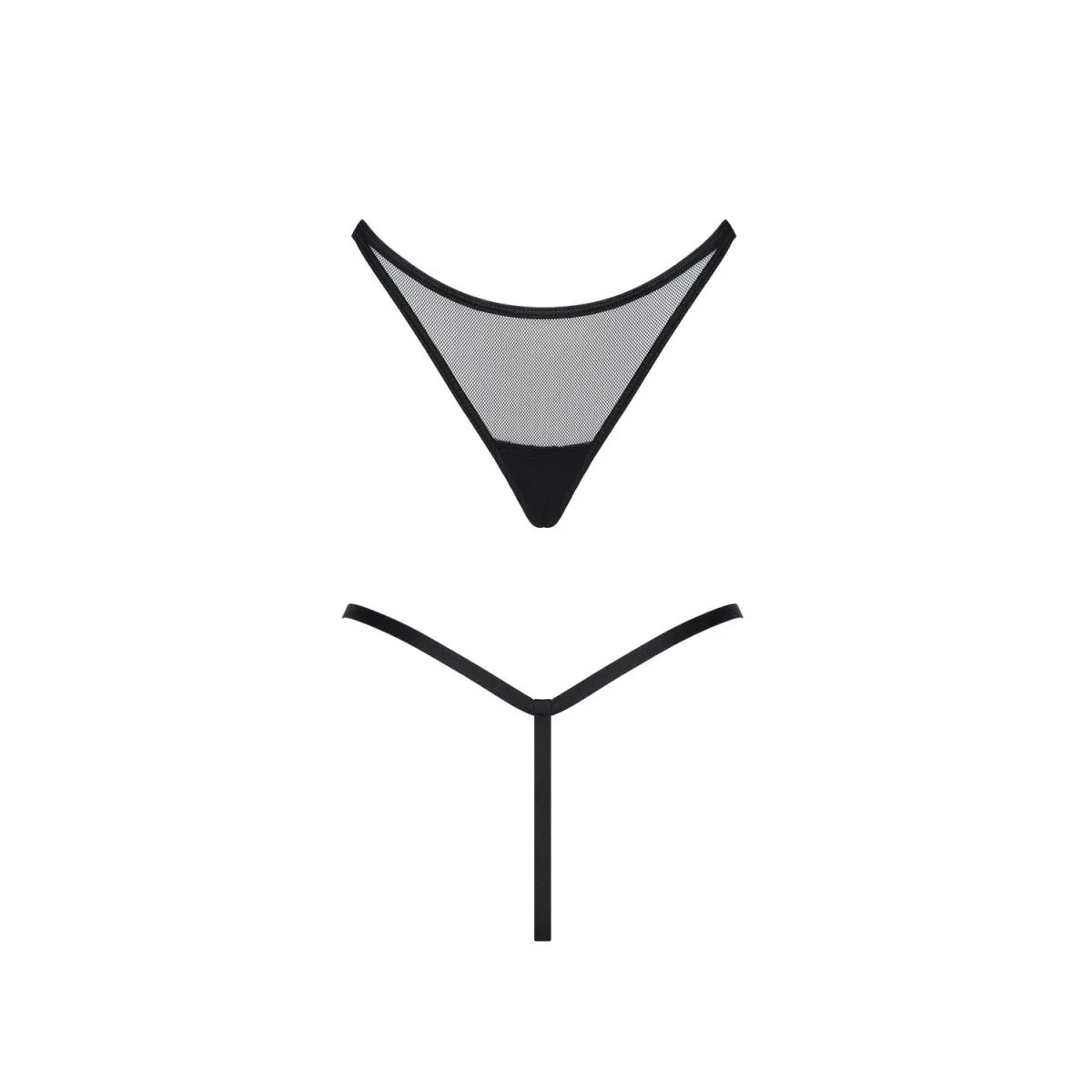 Schwarzer String Tanga Lxchelo001 von Demoniq Ladyx kaufen | Fesselliebe