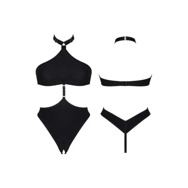 Schwarzer Body Lxnita001 von Demoniq Ladyx kaufen | Fesselliebe